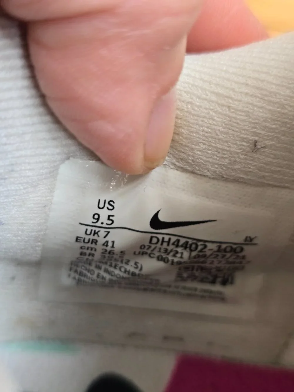 Nike | Dunk Low Disrupt 2 'Pale Ivory' minimalist sneakers | WMS 9.5